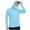 Light Blue, variant on Riecok Long Sleeve Shirts for Men UPF50 Sun Protection Pullover Breathable Quick Dry Tops with Thumbholes Hiking Clothes Black S