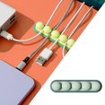 thumbnail image 1 of Gel Cable Winder Cable Management usb cable de Almacenamiento Auriculares Auriculares a Prueba de Agua Y a Prueba de Humedad Cable de Azul Yotijar Cable Winder, 1 of 9
