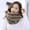 Khaki, variant on Unisex Winter Soft Chunky Knit Circle Loop Infinity Scarf Classic Fashion Neck Warmer Scarf Comfortable Soft Warm Knit Scarves
