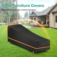 thumbnail image 4 of LCGOD Chaise Lounge Cover, 79 x 30 x 28 inch, Outdoor Patio Chaise Lounge Cover, 4 of 8