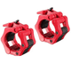 thumbnail image 3 of Abrazaderas de plástico GYMKER 2 pulgadas Rojo Abrazaderas o seguro para barra olímpica, 3 of 7