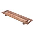 thumbnail image 1 of IH Casa Decor Acacia Wood Rect. Serving Board With Dual Handle On Stand, 1 of 3