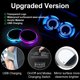 thumbnail image 5 of 2 posavasos LED para coche, inserto para portavasos, con posavasos luminiscentes de 7 colores, carga USB, adecuado para accesorios de coche para mujeres, accesorios de coche para hombres, 5 of 6