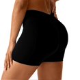 thumbnail image 2 of Women's Pure-Color Butt Lifting Shorts Comfortable Breathable Shorts for Outdoor Sports, 2 of 2