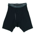thumbnail image 3 of Fruit Of The Loom Mens Coolzone Black and Gray Boxer Briefs 3-Pack, L, 3 of 3