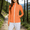 Orange, variant on CYRBOKO Women's Sun Protection Jackets, Full Zip Long Sleeve Outdoor UPF 50 Lightweight Athletic Tops Pink Size M