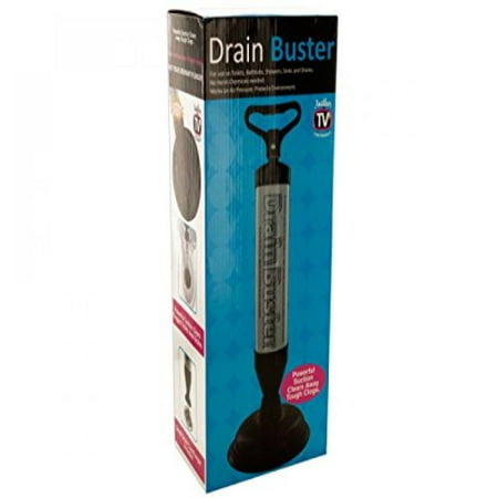 Drain Buster Plunger - Set of 4, [Bed & Bath, Toilet Brushes &