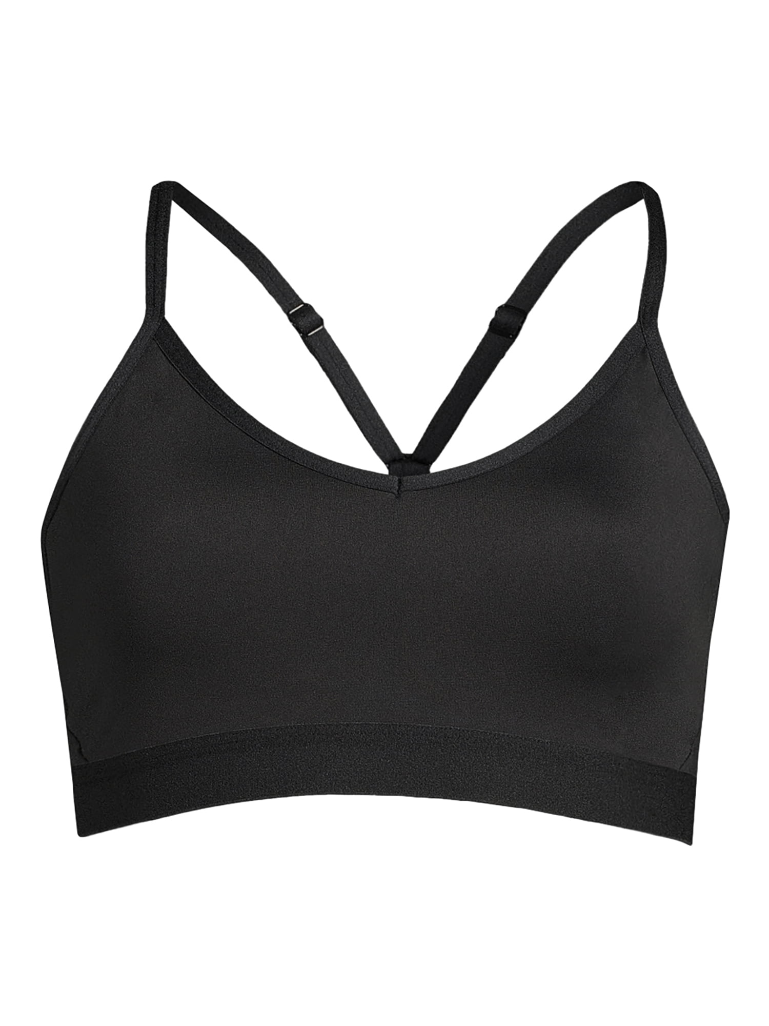 Athletic Works Women’s and Women's Plus Racerback Sports Bra, Sizes XS-4X