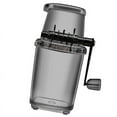 thumbnail image 3 of Kitchen Ice Crusher Small DIY Hand-Crank Ice Shaver Breaker Home Portable Snow Cone Machine  Gray, 3 of 9