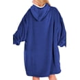 thumbnail image 3 of Sudadera Hoodie Shendy Vendy Unisex Capucha Afelpada Suave Azul Oscuro, 3 of 5