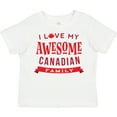 thumbnail image 3 of Inktastic Canadian Family Pride Awesome Boys or Girls Toddler T-Shirt, 3 of 5