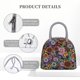 thumbnail image 4 of Balery Vintage Floral Bolsa de Almuerzo para Mujeres, Caja de Almuerzo, Bolsa de Almuerzo Pequeña Impermeable, Tote de Almuerzo Reutilizable con Gran Capacidad, 4 of 6