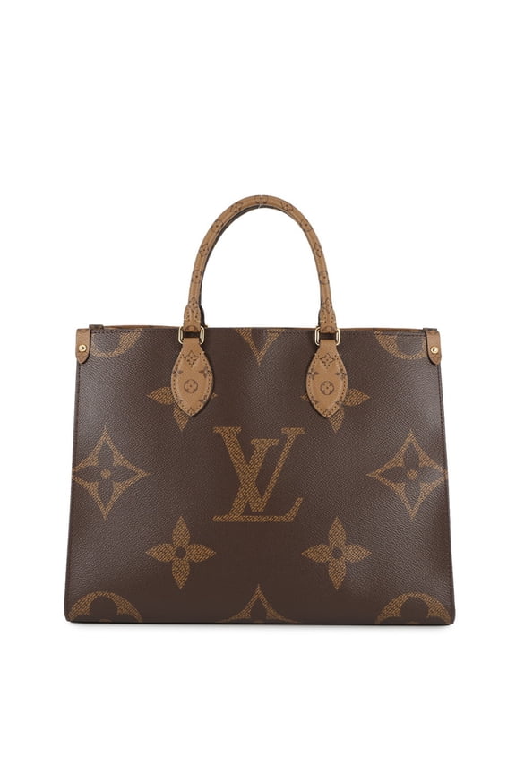 Pre-Owned Louis Vuitton Monogram Reverse Shoulder Bag Giant On the Go MM M45321 LOUIS...
