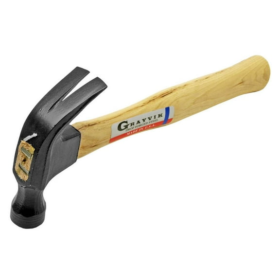 "TarrKenn 16 oz. Wood Handle Claw Hammer"
