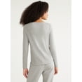 thumbnail image 3 of Free Assembly Girls Ribbed Top with Long Sleeves, Sizes 4-18, 3 of 5