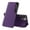 Purple, variant on Nalacover Case for iPhone 15 Pro, Business Premium PU Leather Magnetic Closure Smart Viewing Mirror Window Kickstand Cover with Rugged PC Shockproof Flip Folio Phone Case, Purple
