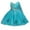 Blue, variant on Bnwani Girls Long Dresses Girls Toddler Long Mesh Party Gown Skirt Girl Embroidery Net Yarn Dresses 2-3T