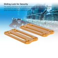thumbnail image 4 of Scubas Diving Weight Belts Keeper Stainless Steel Webbing Weight Belts Retainers D-Rings Fixing Buckles Diving Accessory Yellow, 4 of 4