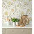 thumbnail image 6 of Stacy Garcia Home Blonde & Sandstone Jaclyn Peel and Stick Wallpaper, 6 of 8