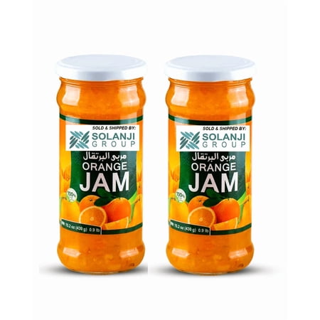 Mediterranean Orange Premium Jam 2 Pack 15 Oz/430gm each - ???? ????????