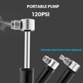 thumbnail image 3 of The bicycle pump fits up to 120 psi, suitable for road and mountain bikes., 3 of 5