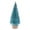 D, variant on XIA0LE Artificial Mini Christmas Trees, 2.5 Bottle Brush Trees With Wood Base, Artificial Frosted Sisal Xmas Tree, Diy Crafts Mini Pine Tree For Christmas Party Home Table Top Decor Winter Ornaments