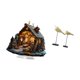 thumbnail image 5 of Escultura de belén, estatua de pájaro, adorno acrílico, figura de madera, decoración de mesa de pie con superficie lisa, adecuada para dormitorio, coc, 5 of 8