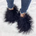 thumbnail image 1 of Factory Price New Designer Real Tan Sheep Fur Women Slides Slippers For Season With Customized Color, 1 of 7