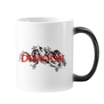 thumbnail image 1 of Myth Animal Dragon East West Mug Changing Color Cup Morphing Heat Sensitive 12oz, 1 of 3