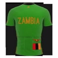 thumbnail image 2 of Zambia Full Zipper Bike Short Sleeve Cycling Jersey  for Men - Size XS, 2 of 4