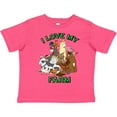 thumbnail image 3 of Inktastic I Love My Farm with Happy Farm Animals Boys or Girls Toddler T-Shirt, 3 of 5