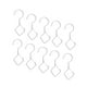thumbnail image 4 of 10 piezas ganchos en S Macarena perchas para ollas de cocina ganchos resistentes Acero inoxidable, 4 of 8