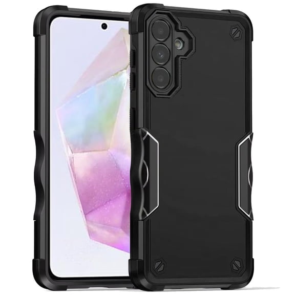 Military Grade Shockproof Hybrid Armor Case for Samsung Galaxy A36 5G - Black