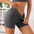 thumbnail image 2 of DHFJKG High Waisted Yoga Shorts Women Workout Seamlesss Tummy Control Buttery Soft Breathable Shorts For Running Athletic Gym Stylish Bottoms, 2 of 6