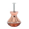 thumbnail image 4 of Muyoka 20 piezas perillas de puerta de gabinete de cristal 30mm K9 manija de tirador de forma de diamante de oro rosa para cajón de cocina armario Muyoka Hogar, 4 of 7