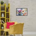 thumbnail image 3 of Stupell Industries Modern Vibrant Florals Brushed Abstract Black Floating Frame Canvas Art, 25 x 17, by Creative Studio, 3 of 8