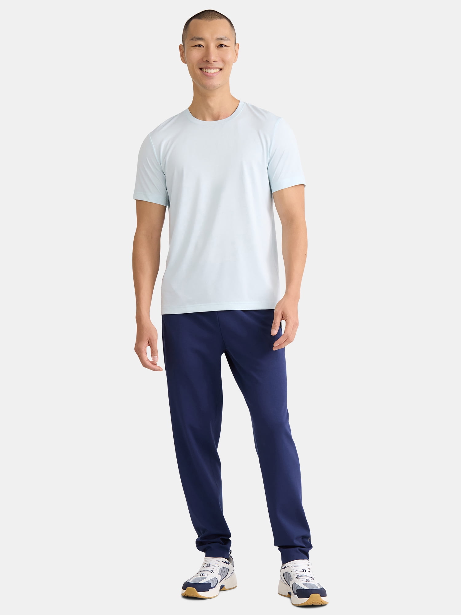 Athletic Works Men’s & Big & Tall Men’s Active Performance Jersey Tee Shirt, Sizes XS-5XL