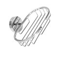 thumbnail image 3 of Porte-savon Rond en Acier Inoxydable Mural Type Égouttoir Porte-Savon Suspendu pour Salle de Bain (Argent), 3 of 8