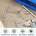 thumbnail image 4 of 6 Pcs 6 x 70 mm 316 Stainless Steel Dowel Pins, Cylindrical Shelf Support Peg Pin, Silver Tone, 4 of 6