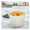 thumbnail image 5 of Dart Food Containers, 12 oz, White, Foam, 25/Bag, 20 Bags/Carton, 5 of 8