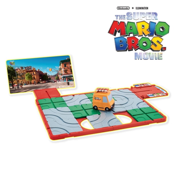 Juego de habilidad y acción de mesa EPOCH Super Mario Route 'n Go