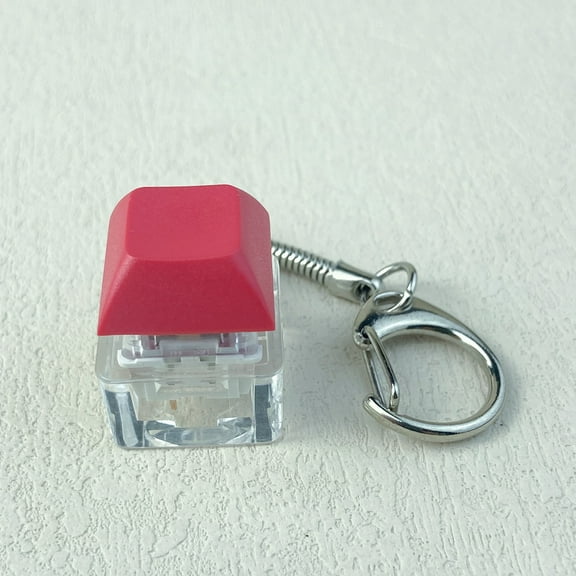 Keyboard Fidget Toys, Keyboard Fidget Keychain Decompression Toys Keyjcap Clicker Fidget Toy Stress Relief Fingertip Gadget