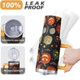 thumbnail image 4 of Halloween 40oz Insulated Pumpkin Tumbler with Handle and Straw Lid – Coffee Travel Mug – Spooky Gift Cup, 4 of 5