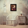 thumbnail image 3 of Jillian Jeffrey 12x14 Black Modern Wood Framed Wall Art Titled - Fresco Vineyard II, 3 of 6