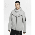 thumbnail image 4 of Nike Sportswear Tech Fleece CU4489-063 Men's Grey Heather Full-Zip Hoodie DTF744 (Regular,XL), 4 of 5