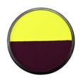 thumbnail image 1 of 2 colores cara cuerpo pintura alto pigmento 30G colores s pintura facial para Halloween Amarillo Violeta Profundo Jinwen Pintura de cara y cuerpo, 1 of 4