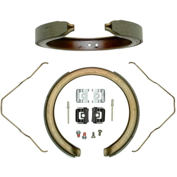 ACDelco Professional Bonded Rear Drum InHat Parking Brake Shoe Set