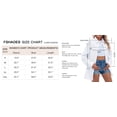 thumbnail image 5 of LANGWYQU Pure Color Long Sleeve Lapel Blouse Women Casual Loose Long Tops, 5 of 5