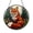 Acrylic 3.5 Inch, variant on Decorative Fox Stained Glass Suncatcher – Rustic Window Art1701