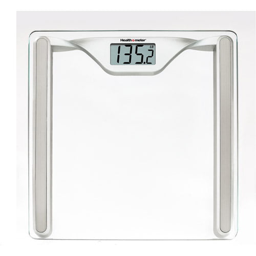 Healthometer Glass Platform LCD Digital Bath Scale